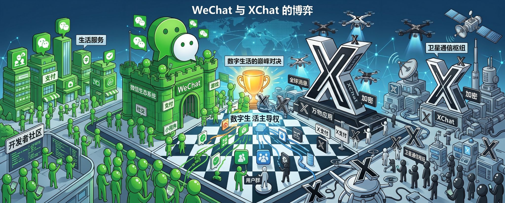 马斯克的XChat，到底在下一盘什么棋？ 配图 1