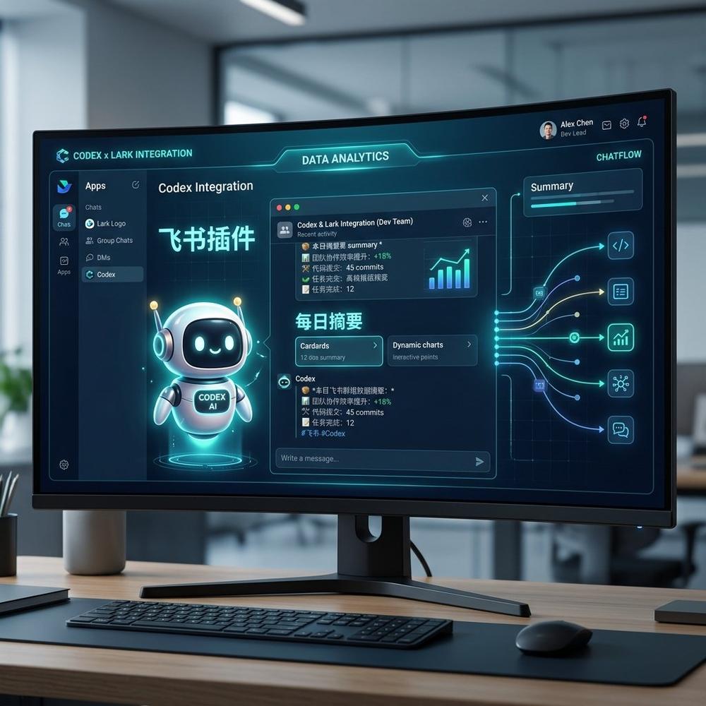 Codex 飞书插件产品预览图