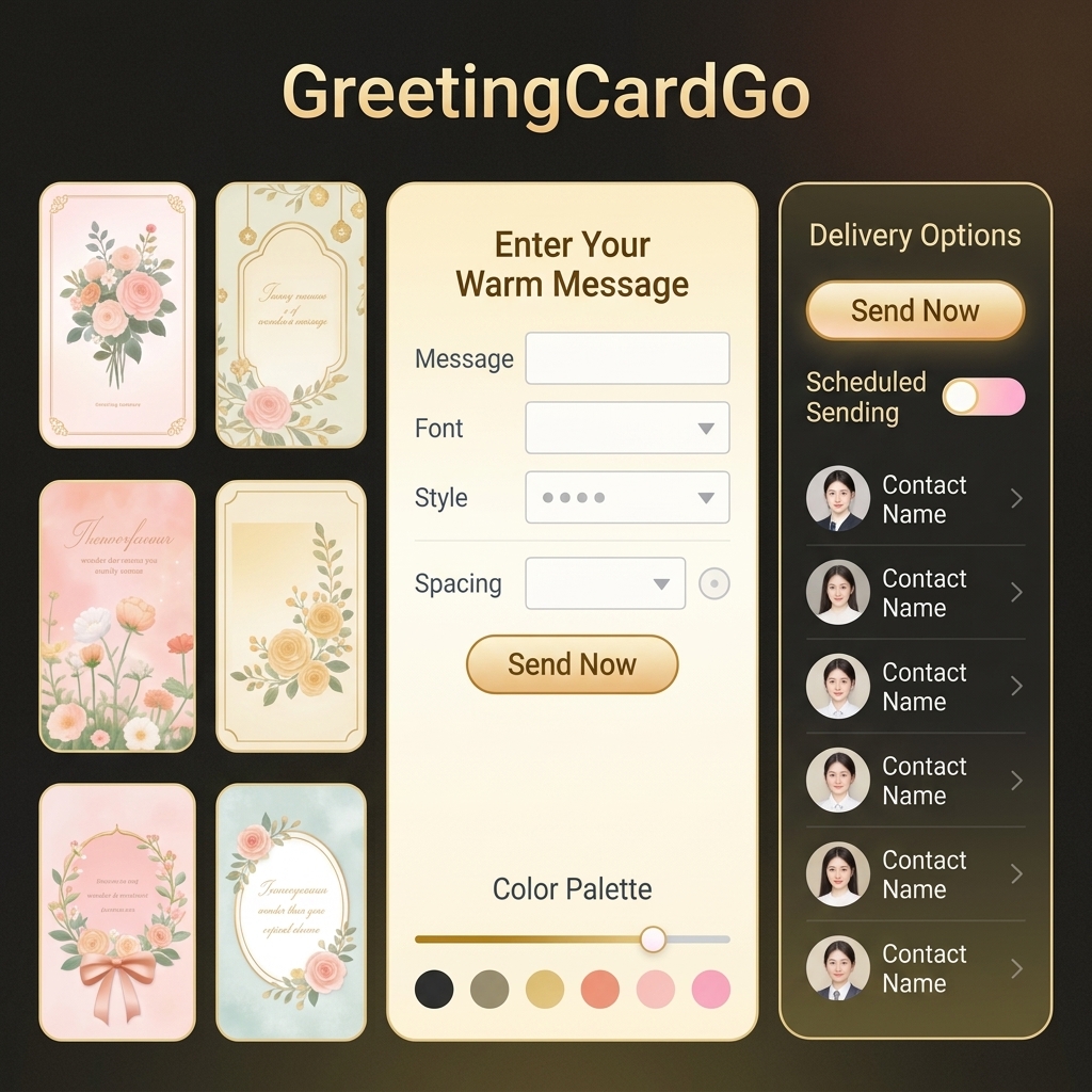 GreetingCardGo product preview