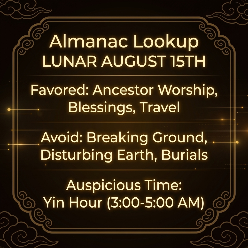 Almanac Lookup product preview