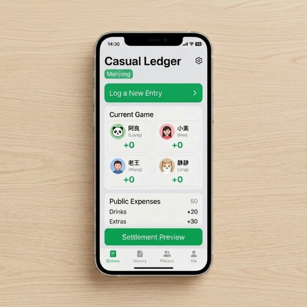 Casual Ledger product preview