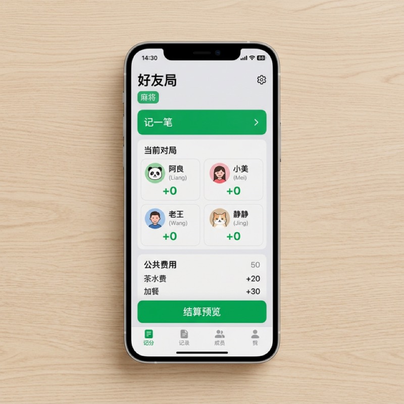 休闲记账本产品预览图